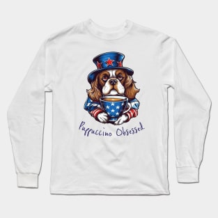 Puppuccino Obsessed Long Sleeve T-Shirt